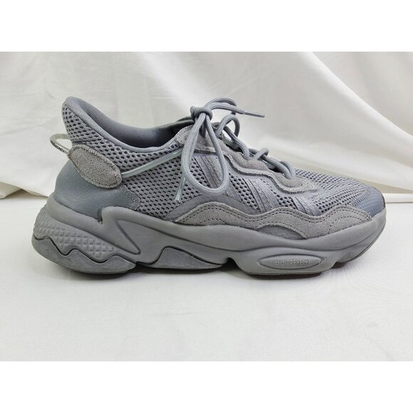 Adidas OZ Weego Adiprene+ Mens Size 8 Gray Mesh Low Lace EVK 2K 4001 Sneakers - Picture 1 of 16